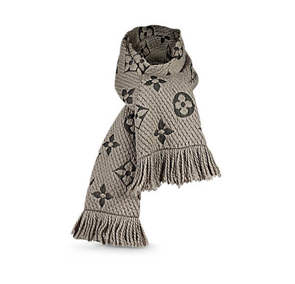 ルイヴィトンマフラー LOUIS VUITTON エシャルプ・ロゴマニア M72242