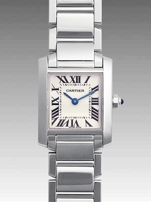 カルティエ  タンクフランセーズ ＳＭ W50012S3