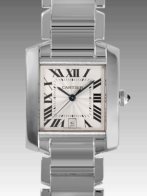カルティエ タンクフランセーズ ＬＭ  W50011S3