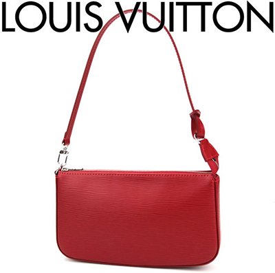 ルイ・ヴィトン LOUIS VUITTON エピ ショルダーポシェット バッグ カーマイン M40776