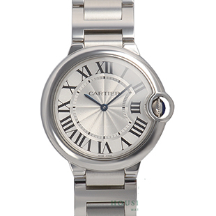 カルティエ  バロンブルー ３６ｍｍ W69011Z4