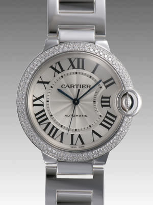 カルティエ  バロンブルー ３６ｍｍ WE9006Z3