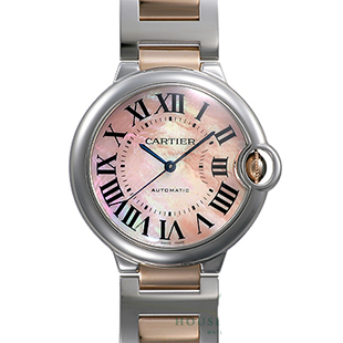 カルティエ バロンブルー ３６ｍｍ W6920033