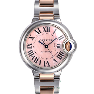 カルティエ   バロンブルー ３３ｍｍ W6920070