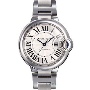 カルティエ  バロンブルー ３３ｍｍ W6920071