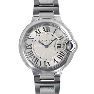 カルティエ バロンブルー ３３ｍｍ W6920084
