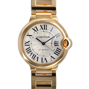 カルティエ バロンブルー ３６ｍｍ W69003Z2