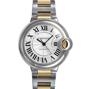 カルティエ バロンブルー ３３ｍｍ W6920099