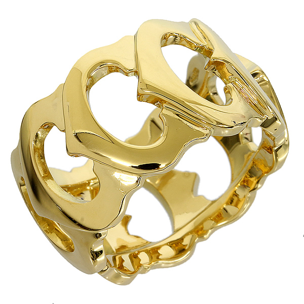 カルティエ指輪 Cartier Cドゥ リング K18YG   B6089664