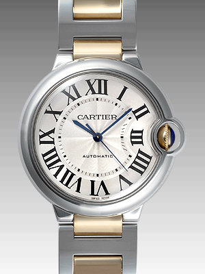 カルティエ バロンブルー ３６ｍｍ W6920047