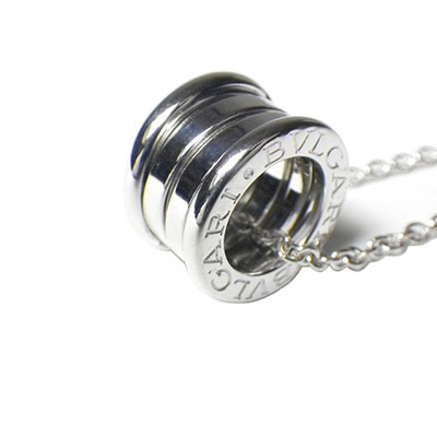 ブルガリネックレス BVLGARI B-ZERO1 k18WG/ホワイトゴールドCN632145