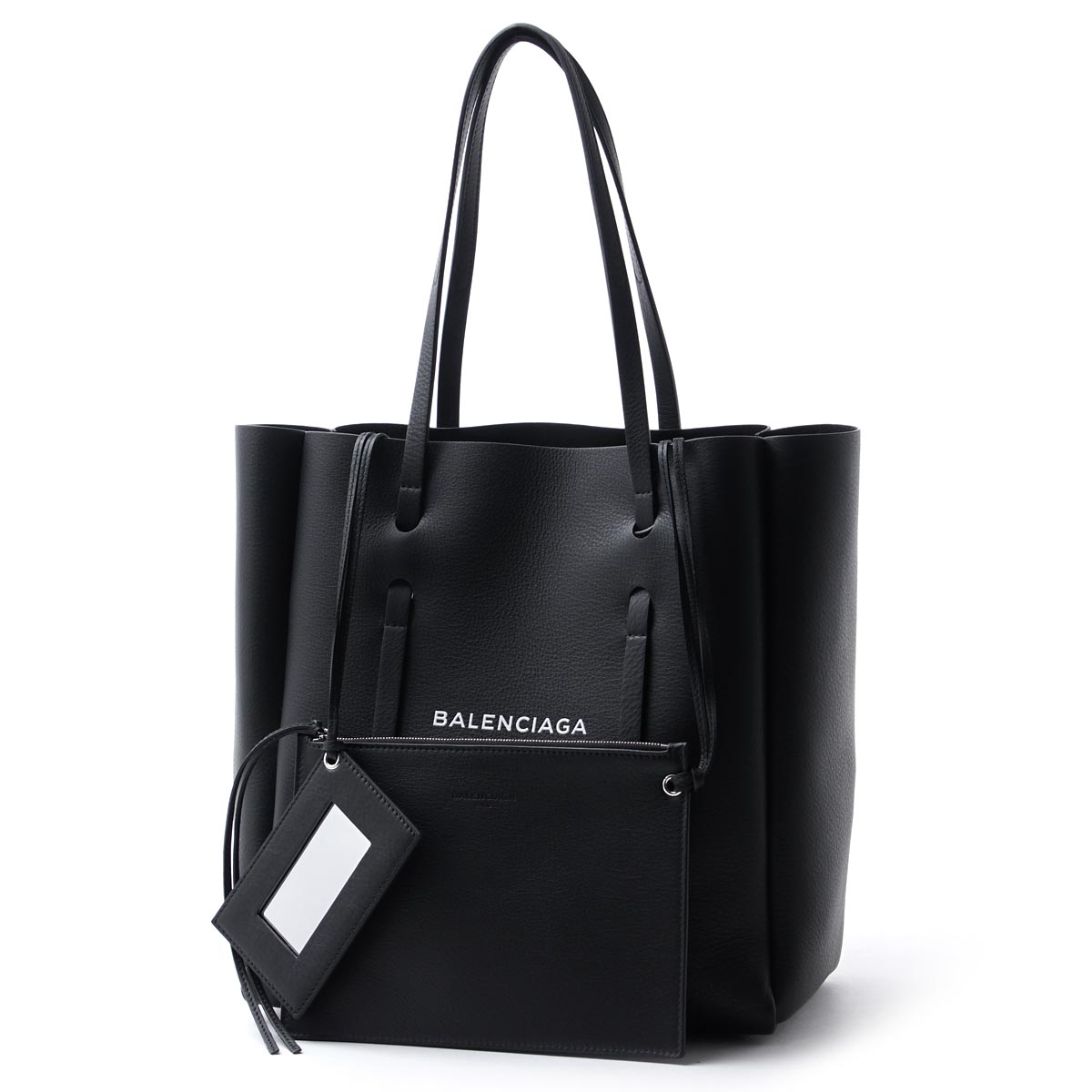 バレンシアガ BALENCIAGA トートバッグ 2WAY ブラック レディース ギフト プレゼント レザー 489813-d6w2n-1000​