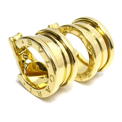 ブルガリピアス BVLGARI B-ZERO1ピアス K18YG/イエローゴールドCN652318