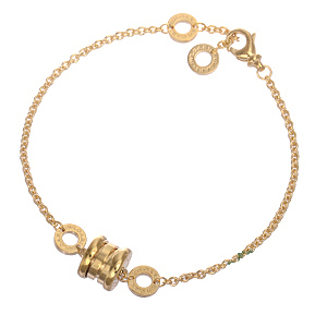 ブルガリブレスレット レディース BVLGARI BR853667 ビーゼロワン BZERO1 バングル イエローゴールド