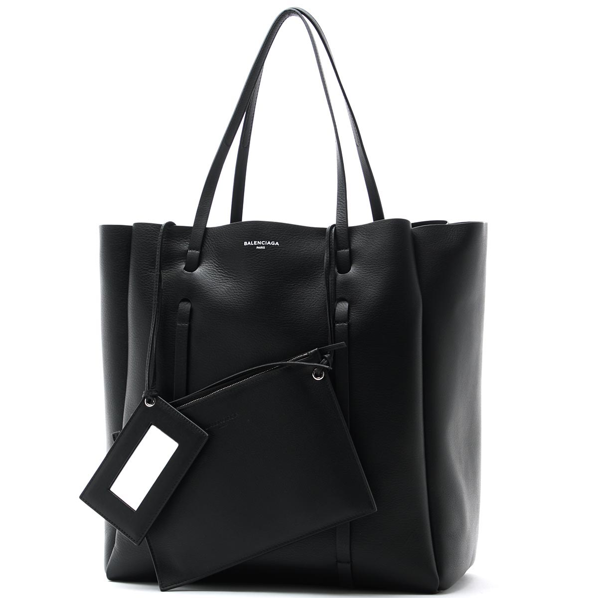 バレンシアガ BALENCIAGA トートバッグ ブラック レディース バッグ 通勤 プレゼント ポーチ ブラック レザー 475199 d6w1n 1000