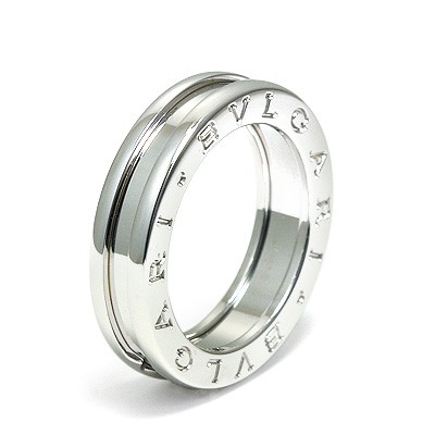 ブルガリ BVLGARI B-Zero1 リングXS(ミニ) AN852423 K18ホワイトゴールド
