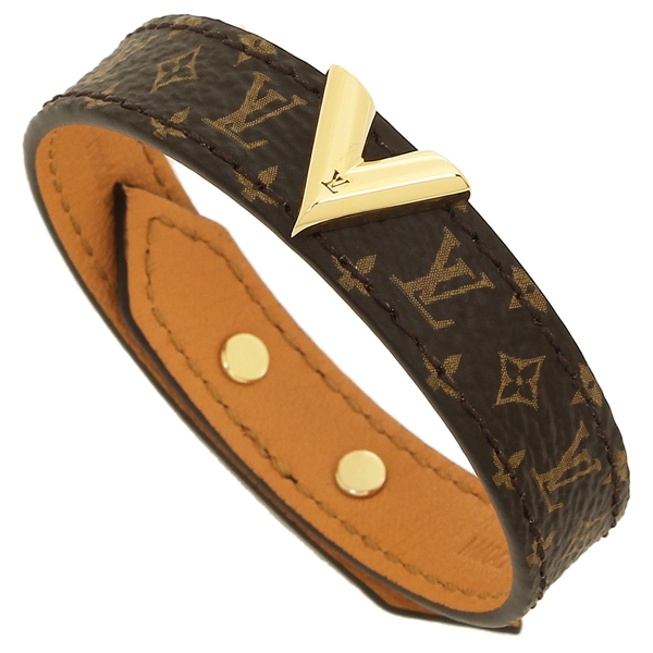 LOUIS VUITTON ルイ・ヴィトン ブレスレット アクセサリー レディース ルイヴィトン M6042 ブラウン ゴールド