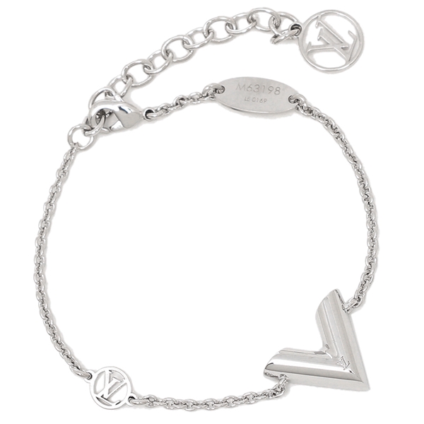 ルイ・ヴィトンLOUIS VUITTON ブレスレット アクセサリー レディース ルイヴィトン M63198 シルバー