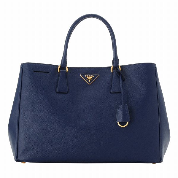 プラダハンドバッグ SAFFIANO LUXロゴプレート付きビジネス BN1844 SAF.LUX BLUETTE 