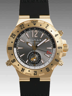 ブルガリ時計 ディアゴノ プロフェッショナル ＧＭＴ GMT40C5GVD