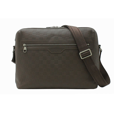LOUIS VUITTON　ルイヴィトン　ダミエ・アンフィニ　カリプソ　GM　メテオール　ブラウン　ショルダーバッグ　書類カバン　ビジネスバッグ　N41205