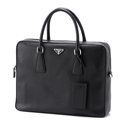 プラダ  PRADA SAFFIANO TRAVEL 2WAY ブリーフケース ビジネスバッグNERO ブラック VA0891 9Z2 002