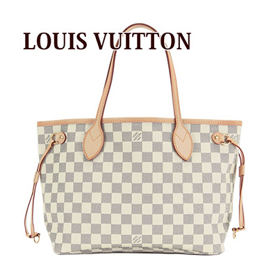 ルイヴィトン LOUIS VUITTON ショルダーバッグ トートバッグ レディース ダミエ アズール ネヴァーフルPM N51110