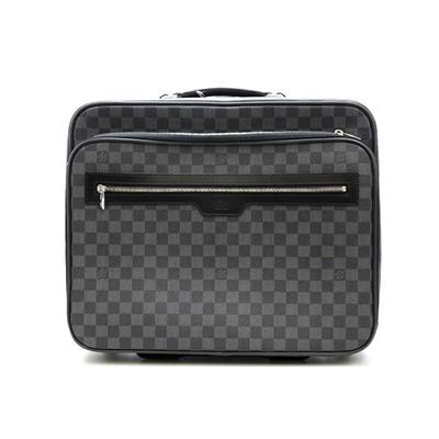 ルイヴィトン LOUIS VUITTON N23206 ダミエグラフィット パイロットケース キャリーバッグ/18251 トロリー メンズ