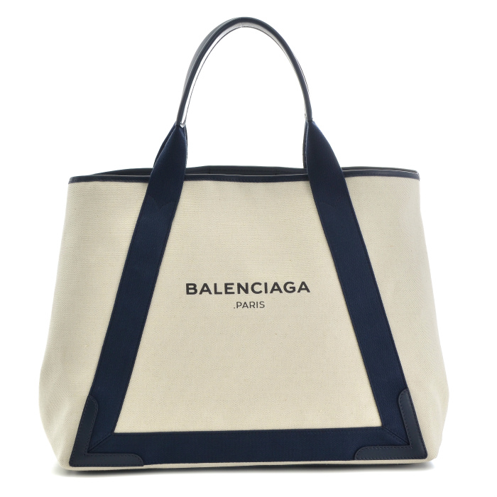 バレンシアガ BALENCIAGA バッグ NAVY CABAS M トートバッグ 339936 AQ38N 4081