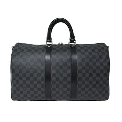 ルイヴィトンボストンバッグ ダミエグラフィット キーポル・バンドリエール45 旅行用バッグ N41418 LOUIS VUITTON ヴィトン バッグ メンズ