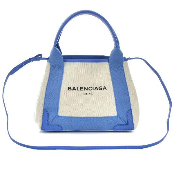 バレンシアガ BALENCIAGA バッグ NAVY CABAS XS 2WAYハンドバッグ 390346 AQ38N 4281 