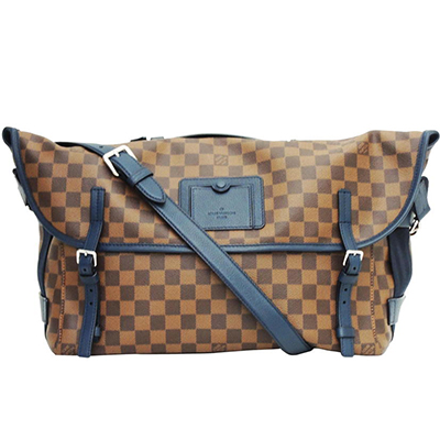 LOUIS VUITTON ルイ ヴィトン ブザス N41236 コーティングキャンバス、ダミエブルー ショルダーバッグ