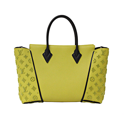 LOUIS VUITTON　ルイヴィトン　トートW PM ピスタッシュ　M94337　ハンドバッグ　ヴォ―カシミール/カーフレザー ライトグリーン