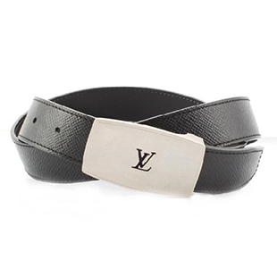 ルイヴィトン  ダミエ グラフィット サンチュール・LV ロング ベルト グレー M9638U