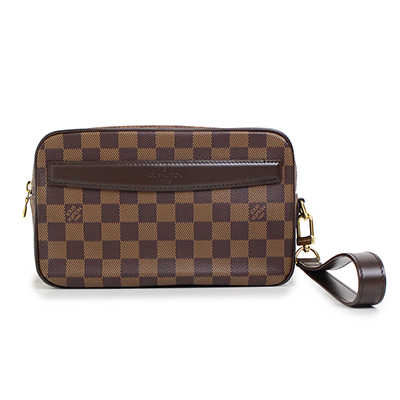 LOUIS VUITTON【ルイ・ヴィトン】 ポシェット・サンポール N41219 セカンドバッグ ダミエキャンバス メンズ 