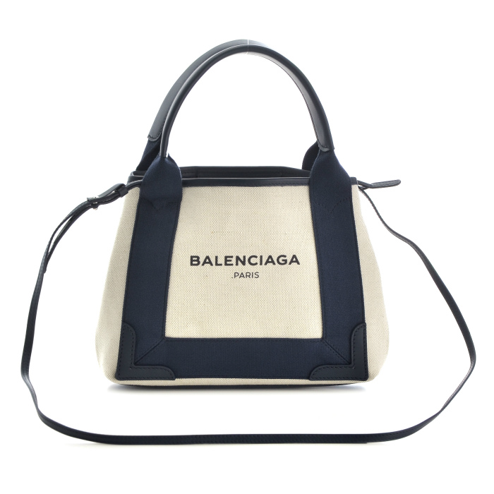 バレンシアガ BALENCIAGA バッグ NAVY CABAS XS 2WAYハンドバッグ 390346 AQ38N 4081 