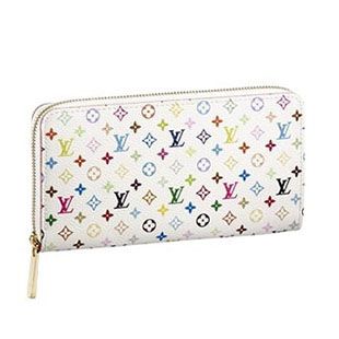 ルイヴィトン 　財布　LOUIS VUITTON　ヴィトン　LV　モノグラム・マルチカラー　ラウンドジップ長財布　ジッピー・ウォレット　ブロンｘオランジュ　M60274