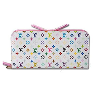 LOUIS VUITTON ルイヴィトン M93751 モノグラムマルチカラー ポルトフォイユアンソリット 長財布 ブロン/リッチ