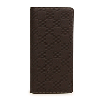 LOUIS VUITTON  ルイ・ヴィトン ダミエ アンフィニ 二つ折り長財布 ポルトフォイユプラザ N63120