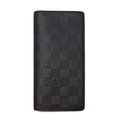 ルイヴィトン  長財布 Louis Vuitton N63010 財布 ダミエ・グラフィット ポルトフォイユ・ブラザ メンズ グラフィット ブラック 黒 