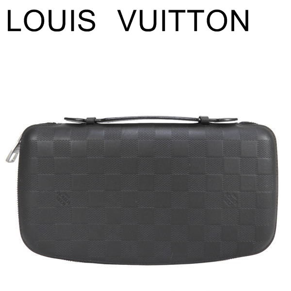 ルイヴィトン LOUIS VUITTON ヴィトン ダミエ アンフィニ オーガナイザー アトール トラベルケース オニキス N41380