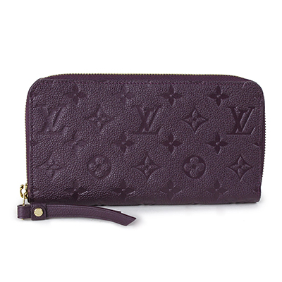 ルイ ヴィトン LOUIS VUITTON アンプラント ポルトフォイユ スクレット ロン ラウンドファスナー 長財布 M60298