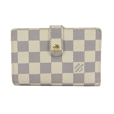 LOUIS VUITTON ルイヴィトン 二つ折り財布 N61676 ダミエ・アズール ポルトフォイユ・ヴィエノワ