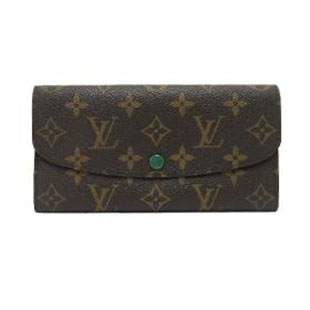 LOUIS VUITTON ルイ・ヴィトン ポルトフォイユ・エミリー M60137 長札ファスナー付財布 モノグラムライン ヴェール(グリーン)