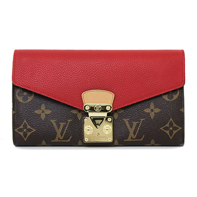 ルイヴィトン LOUIS VUITTON モノグラム ポルトフォイユ・パラス スリーズ 2つ折り長財布 M58414