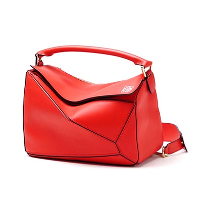 ロエベ/LOEWE ハンドバッグ(2WAY仕様) PUZZLE SMALL CLASSIC CALF PRIMARY RED レッド系 32230 k74 7931 レディース