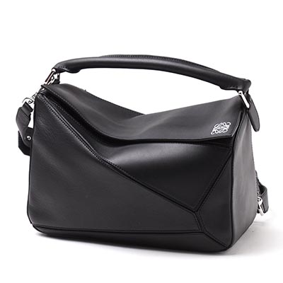 ロエベ  LOEWE ハンドバッグ(2WAY仕様) PUZZLE SMALL CLASSIC CALF BLACK ブラック系 32230 k74 1100 レディース