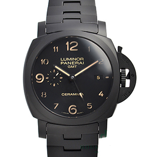 パネライ ルミノール１９５０ ３デイズ GMT トゥットネロ PAM00438