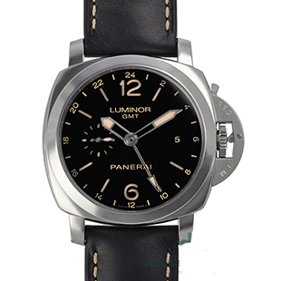 パネライ ルミノール1950 ３デイズ ＧＭＴ ２４Ｈオートマチック アッチャイオ ４４ｍｍ PAM00531