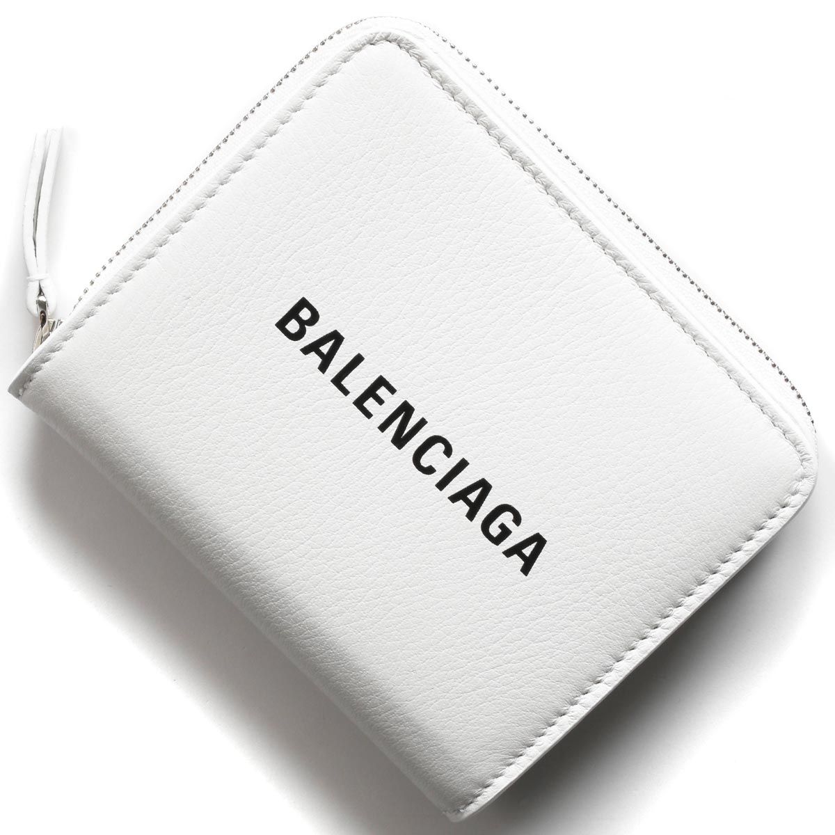 バレンシアガ BALENCIAGA 二つ折り財布 エブリディ/EVERYDAY ビルフォールド/ZA BILLFOLD ブランホワイト&ブラック 551933 DLQ4N 9060 レディース
